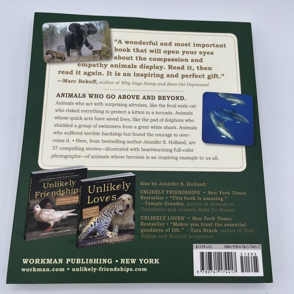 Unlikely Heroes: 37 Inspiring Stories of Courage & Heart from the Animal Kingdom - Picture 3 of 6